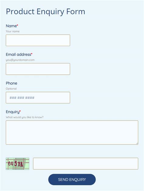 evri online enquiry form.